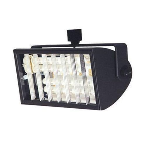 Cal Lighting HT-230-BK Two Light Track Fixture, Black Metal, 18WX2 inches