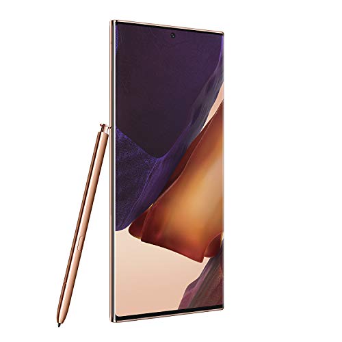 Samsung Galaxy Note 20 Ultra 5G Cell Phone, Factory Unlocked Android Smartphone, 128Gb, S Pen Included, Mobile Gaming, 6.9 In
