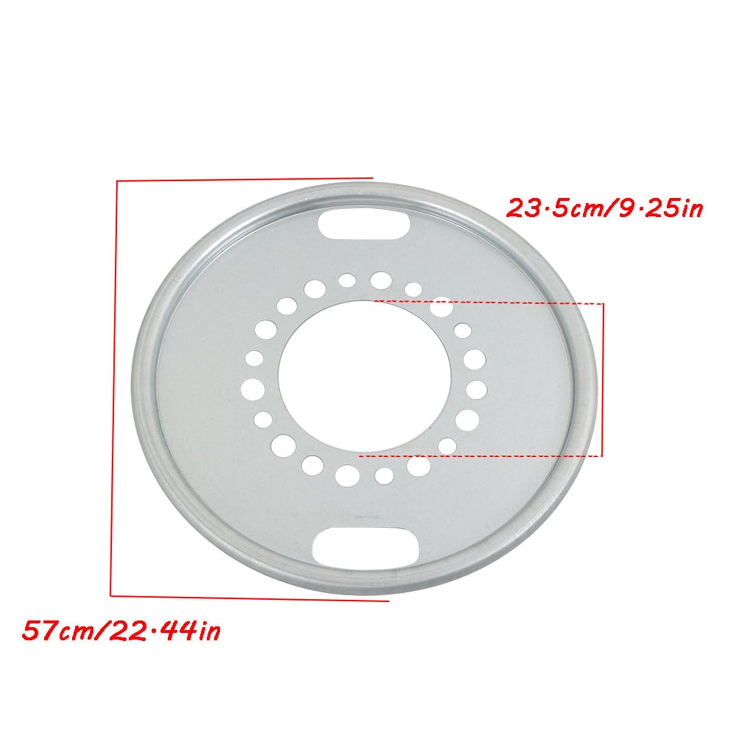 Silscvtt 2Pcs 22.5 Drive Axle Wheel Balancer Compatible with Heavy Duty Trucks Bus/Motorhome 600-640