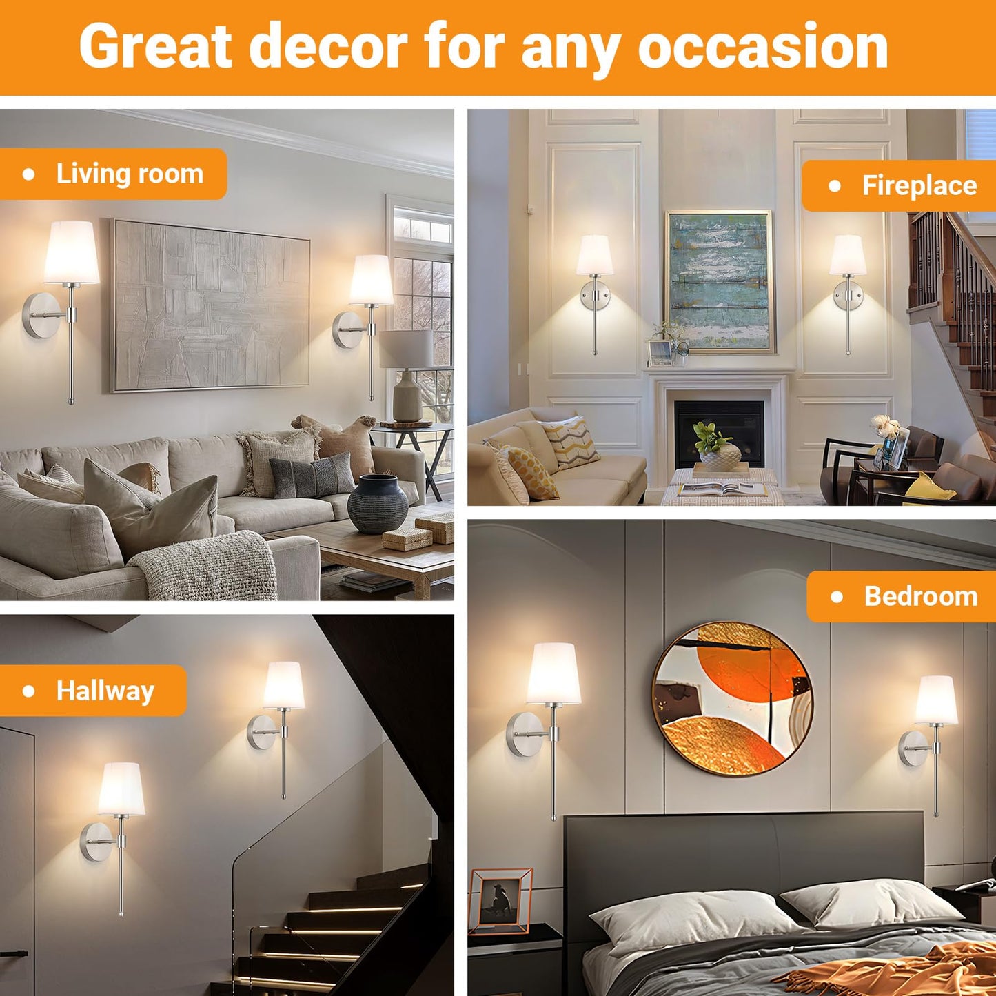 Battery Operated Wall Sconces Set Of 2 Wireless Battery Wall Light With 10000Mah Rgb Rechargeable Magnetic Bulb Rechargeable Wall Sconce With Remote Control For Bedroom No Electrician Required