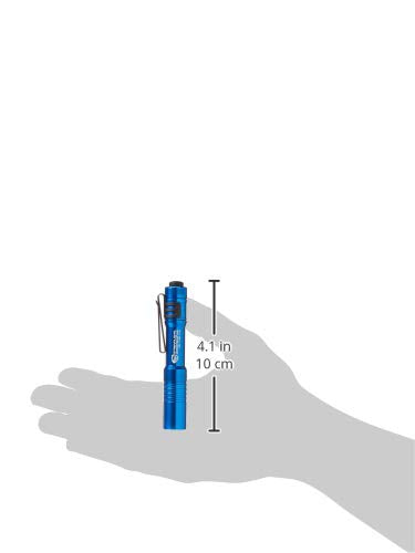 Streamlight MicroStream Flashlight, 250-Lumen, USB Rechargeable, Aluminum, Blue, Model 66603