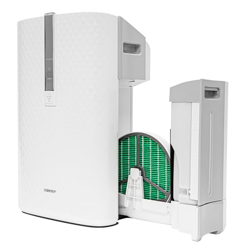 SHARP Air Purifier with Humidifier Combo – Covers up to 1,230 sqft in one hour, True HEPA Filter Air Purifier for Medium Rooms, Home Nursery, Dust, Smoke, Pollen - KC850U