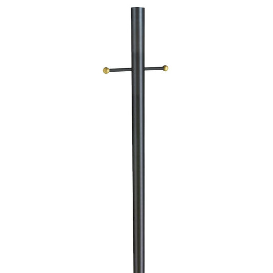Design House Traditional Outdoor Lamp Post, 80-Inch, Alloy Steel, Bronze, Model 501817-BRZ