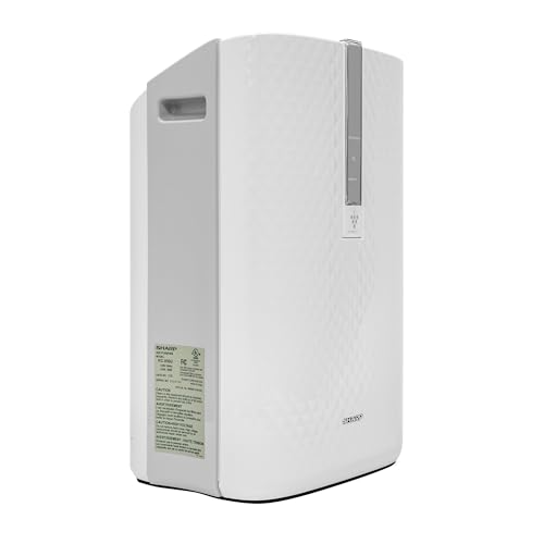 SHARP Air Purifier with Humidifier Combo – Covers up to 1,230 sqft in one hour, True HEPA Filter Air Purifier for Medium Rooms, Home Nursery, Dust, Smoke, Pollen - KC850U