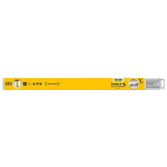 Stabila 29441 25 Inch - 41 Inch Type 80 T Extendable Spirit Level Tool