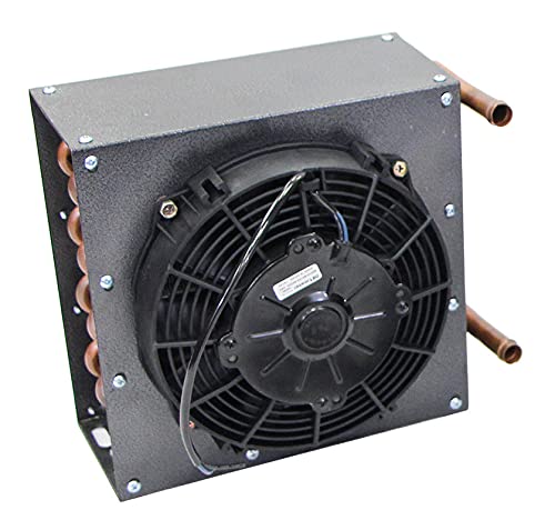 17,000 BTU 24 Volt Low Profile Universal Auxiliary Cab Heater Car, UTV, Truck, Van