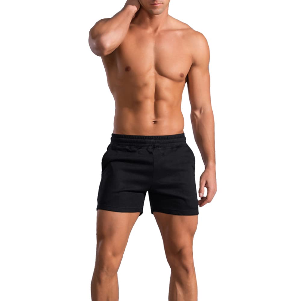 GYMAPE Men Bodybuilding Gym Workout 5 inch Sports Running Fitness Shorts