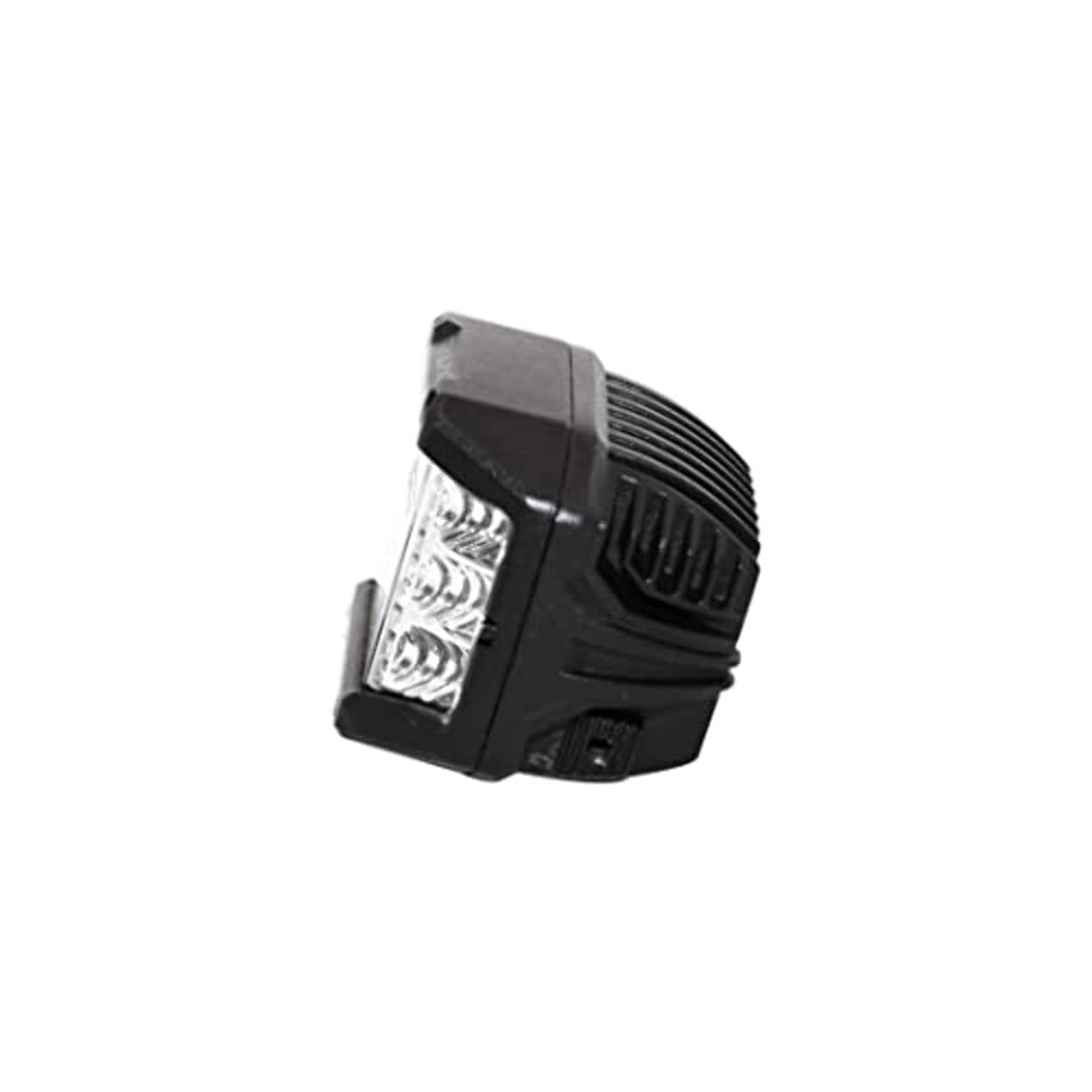 Trailfx 4 Inch Cube LED Lights - 9000 Lumens, Spot/Flood Combo Beam, Model PODSIDEFPR, Includes Wiring Harness & Mounting Hardware, Set of 2