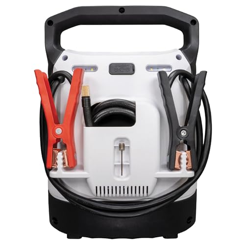Vector 1400 Peak Amp Jump Starter with 120 PSI Compressor & USB-C & USB-A Power