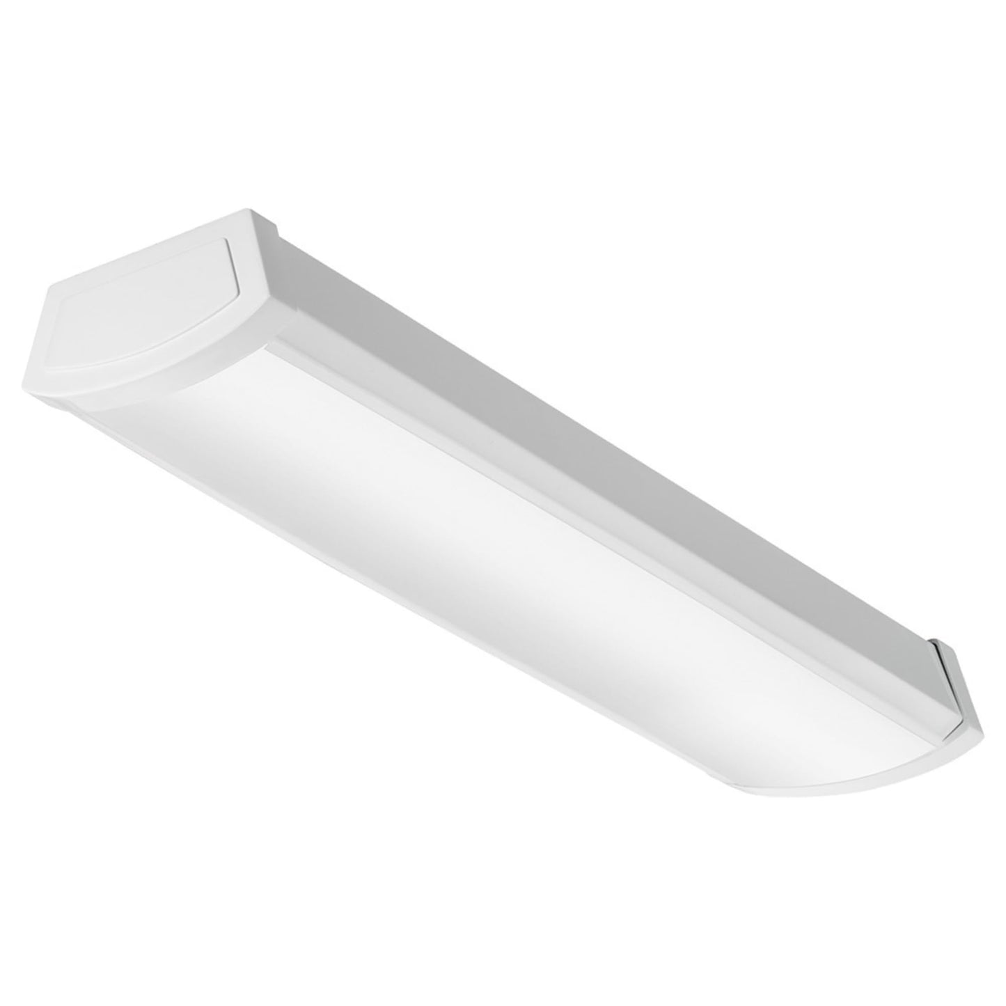 Lithonia Lighting LED Wraparound Flush Mount Light, 24-Inch, 4000K, Alloy Steel, Model FMLWL 24 840 ZT MVOLT, 120-277V