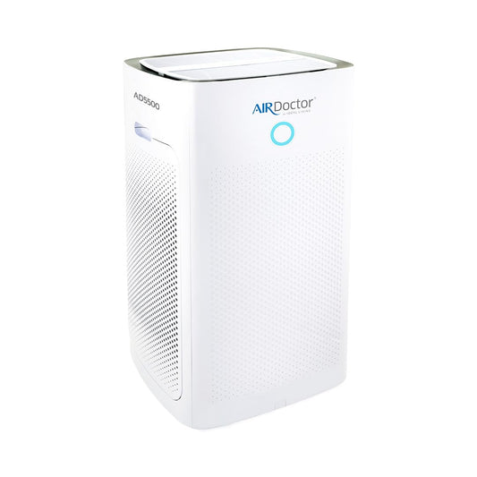 AIRDOCTOR AD5500 HEPA and VOC Air Purifier for Extra Large Spaces & Open Concepts with UltraHEPA, Carbon & VOC Filters - Captures particles 100x Smaller than HEPA Standard (AirDoctor 5500)