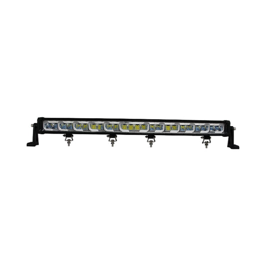 TrailFX LED Light Bar - 32 Inch, 192W, 17,280 Lumens, OSRAM Chips, Clear, Model 32SRSAUX, with Wiring Harness & Brackets