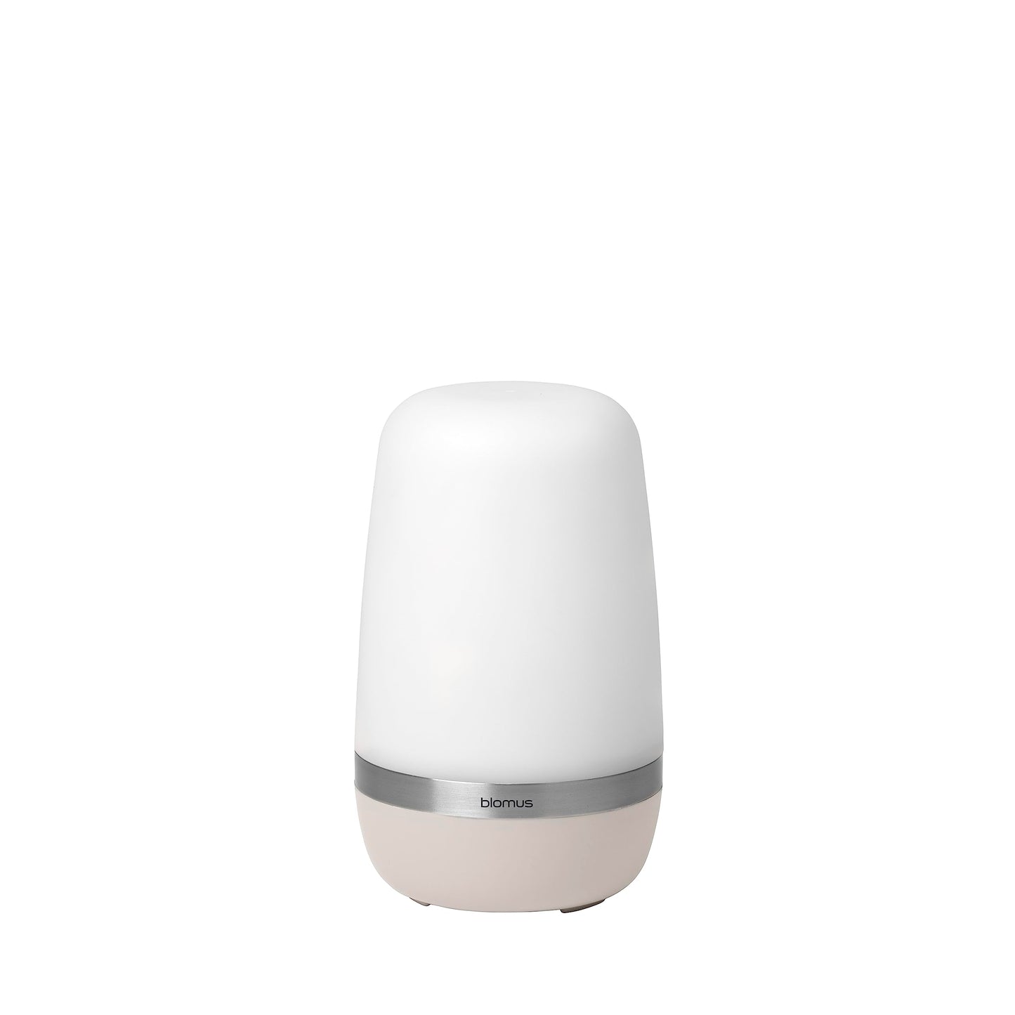 Blomus Spirit Outdoor LED Lamp - Rechargeable, Small, Moonbeam, White, Model 66062, Plastic