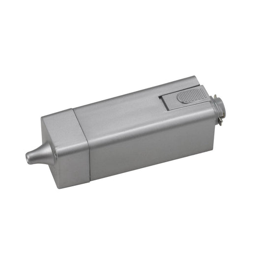 Cal HT Track Adopter for Low Voltage Pendant, 12V 50W Max, Brushed Steel, Alloy Steel, Model HT-957-BS, Size 4.7 x 1.