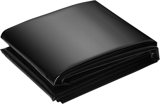 10x15 ft Pond Liner, 45 Mil Thickness, Pliable & Durable EPDM Material, Easy Cutting & UV Resistant, for Fish or Koi, Features, Waterfall Base, Fountains and Water Gardens