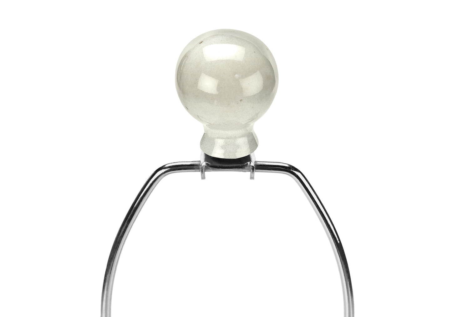 Monarch Specialties I 9605 Table Lamp, Cream Ceramic, Beige Shade, 17inL x 17inW x 31inH