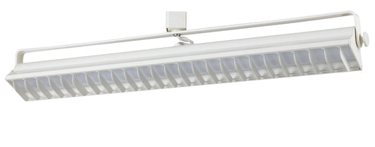 Cal LED Wall Wash Track Fixture 60W Dimmable 4000K 3960 Lumen 26x3x4.75 Metal White Model HT-633L-WH