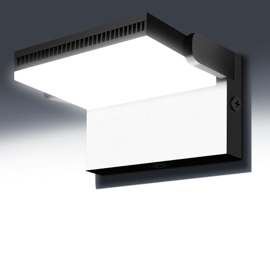 Juyace 120W Led Wall Pack Light Outdoor Security Flood Lighting Exterior Fixtures 360 Rotation 5000K For Garage Yard Barn Area Backyard Building
