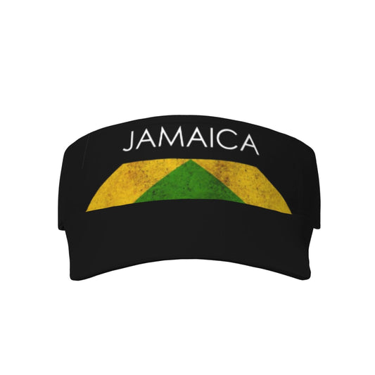 Retro Jamaica Flag Hat Women Men Adjustable Flag Sport Sun Visor Hat Summer Fashion Sun Cap Beach Flag Hat