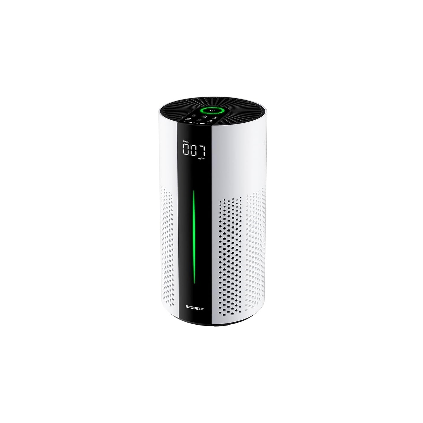ECOSELF Air Purifiers for Home, Air Purifiers for Bedroom 360° Air Intake with Smart Auto Mode, HEPA Air Purifier, Air Cleaner for Smoke PoIIen Pet Dander