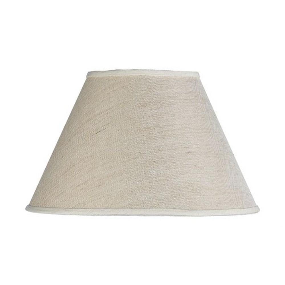 Cal Lighting SH-1101 Traditional Shade, 17.25in Metal Light Fixture, Empire Collection, Light Color