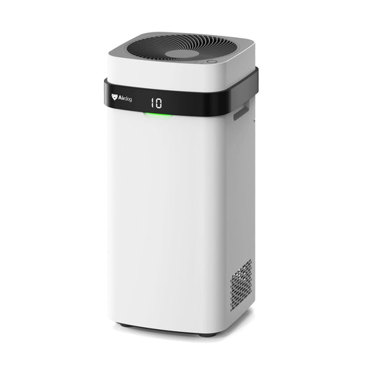 Airdog X5 Air Purifier for Home Large Room with Washable filter, TPA Technology Covers up to 1614 Ft²,Remove Pet Hair, Allergies, Dust, Smoke, Odor, Whisper Quiet with Air Quality Monitor