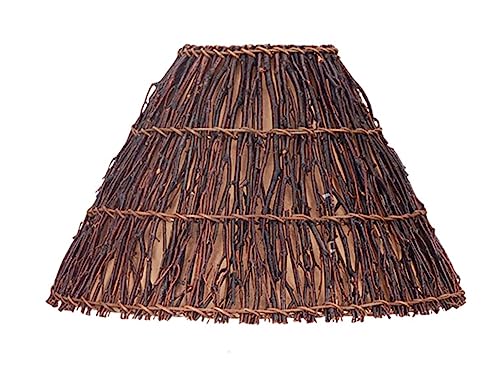 Cal Lighting SH-8018 Transitional Shade, 16.75in Metal in Bronze/Dark Finish, Brown