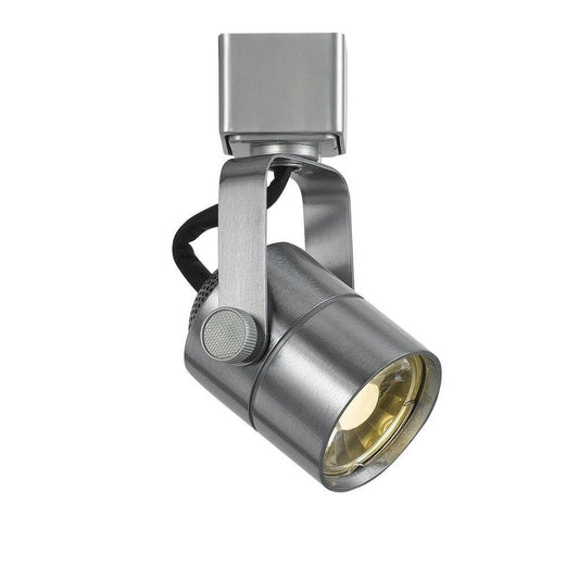 Cal Lighting HT-611S-BS One Light Track Fixture, Metal, Silver, 5.00x2.70x1.90 inches