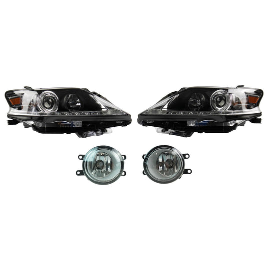Trq Lighting Kit Lx2502156 Lx2503156 Sc2592100 Sc2593100 Compatible With 2013 Lexus Rx350