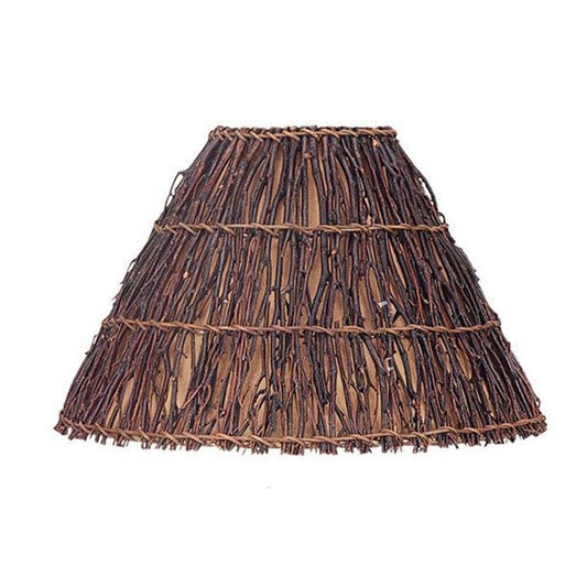 Cal Lighting SH-8018 Transitional Shade, 16.75in Metal in Bronze/Dark Finish, Brown