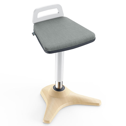 ERGO COLLECT Standing Desk Chair - Ergonomic Wobble Stool for Adults - Active Seating Stool Height Adjustable (22"-31.9") - Perfect for Home Office, Standing Desks, and Classrooms