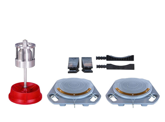 Hkysnoa Portable Bubble Wheel Balancer Tire Balancer Car Wheel Alignment Turntable Turn Plates Tire Repair Tools