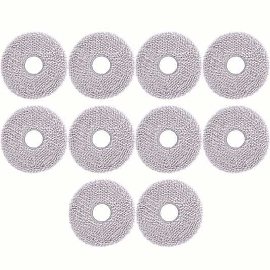 10Pcs Mop Pads For Ecovacs Deebot X1 Omni/X1 Turbo/T20 Omni/T10 Omni/X2 Omni/T30S/N30 Pro Omni/N30 Omni/T30S Ai/T30S Pro/T30S Ca