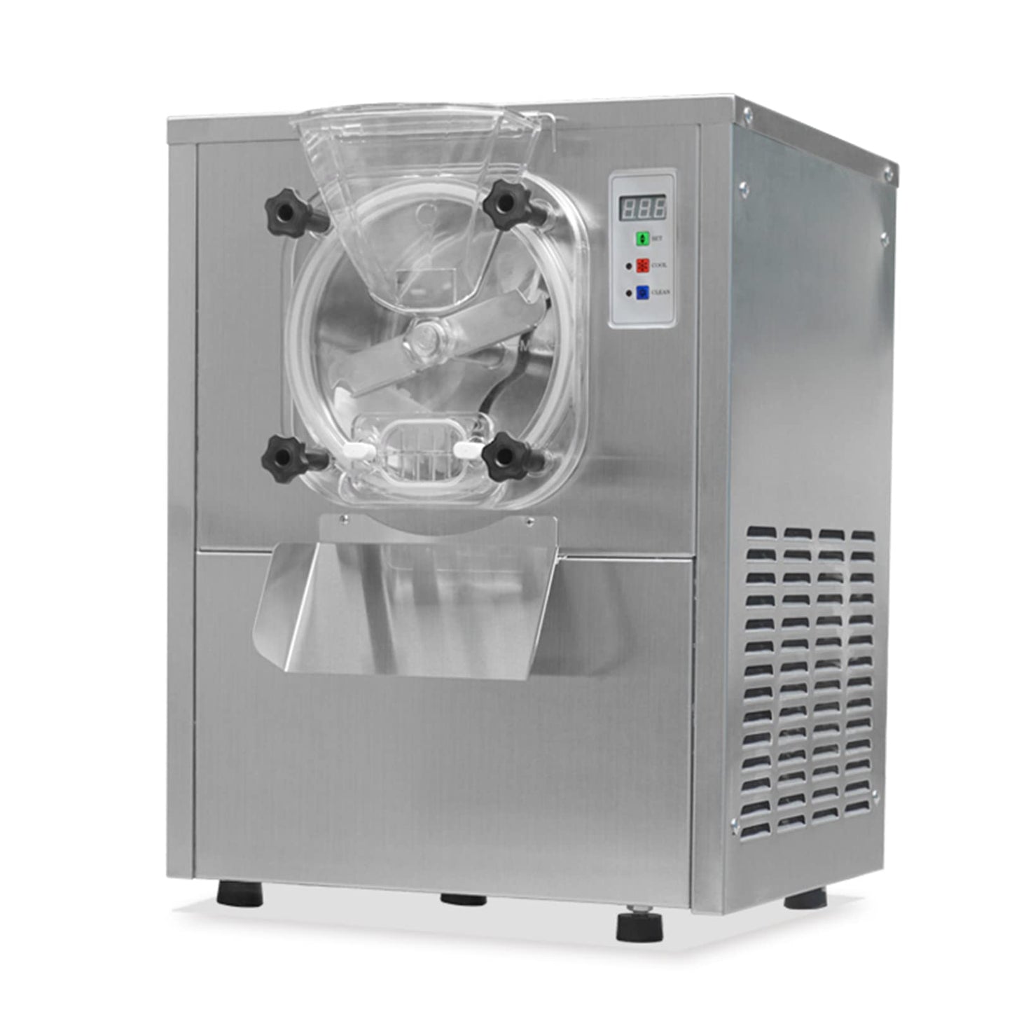 Kolice Commercial Desktop Hard ice Cream Machine, Counter top Hard ice Cream Maker, Ice Cream Machine, Snack Food Machine for Restaurant, Snack Bar, Ice Cream Shop