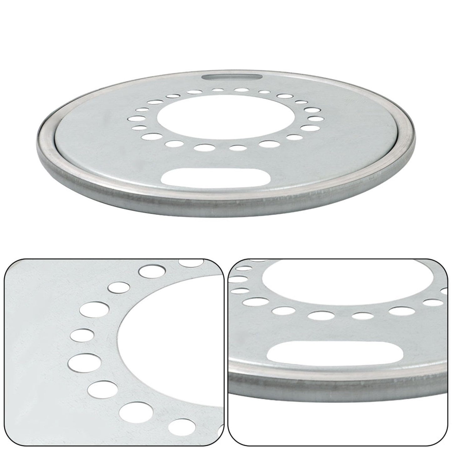 waltyotur 2 PCS of 22.5 Drive Axle Wheel Balancer 600-640 Replacement for Heavy Duty Trucks Bus/Motorhome