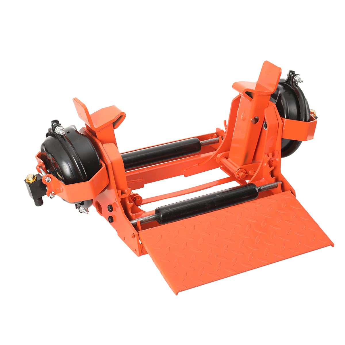 QAVODB Truck Tire Changer Machine, Pneumatic Tubeless Tire Changer with Vacuum Bead Lifter & Bead Breaker for 10R-13R & 22.5 Tires, Semi-Automatic Tire Changer Machine