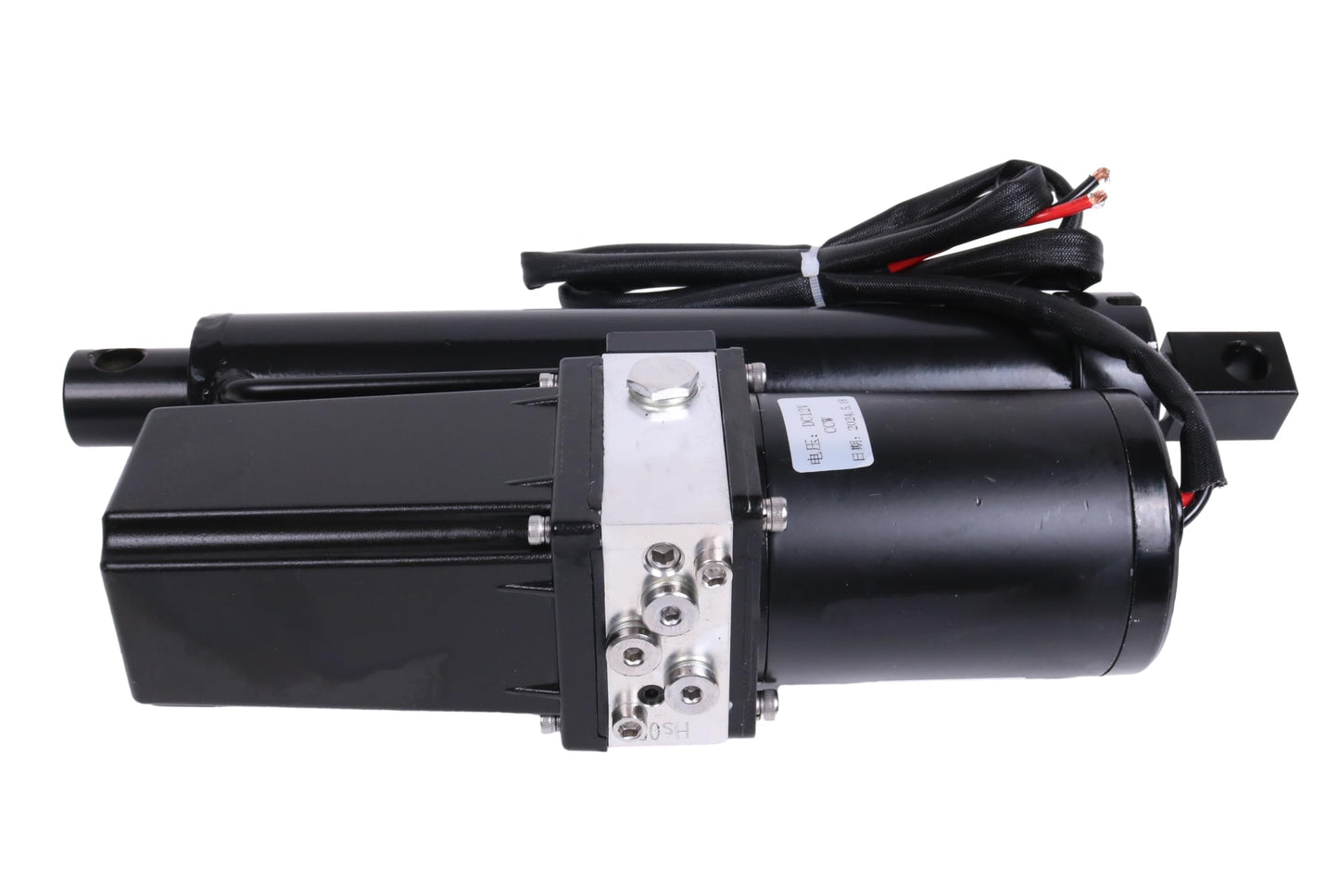 JEENDA DC 12V 8" Hydraulic Motor Heavy Duty Electric Linear Actuator 1760lbs Compatible with Dump Trailers, Lift Tables, Solar Tracking System, Wheelchair Lift,Tractors,Cleaning Vehicle