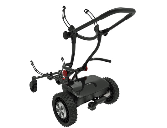 CaddyTrek R2 Electric Golf Follow Cart (Black)