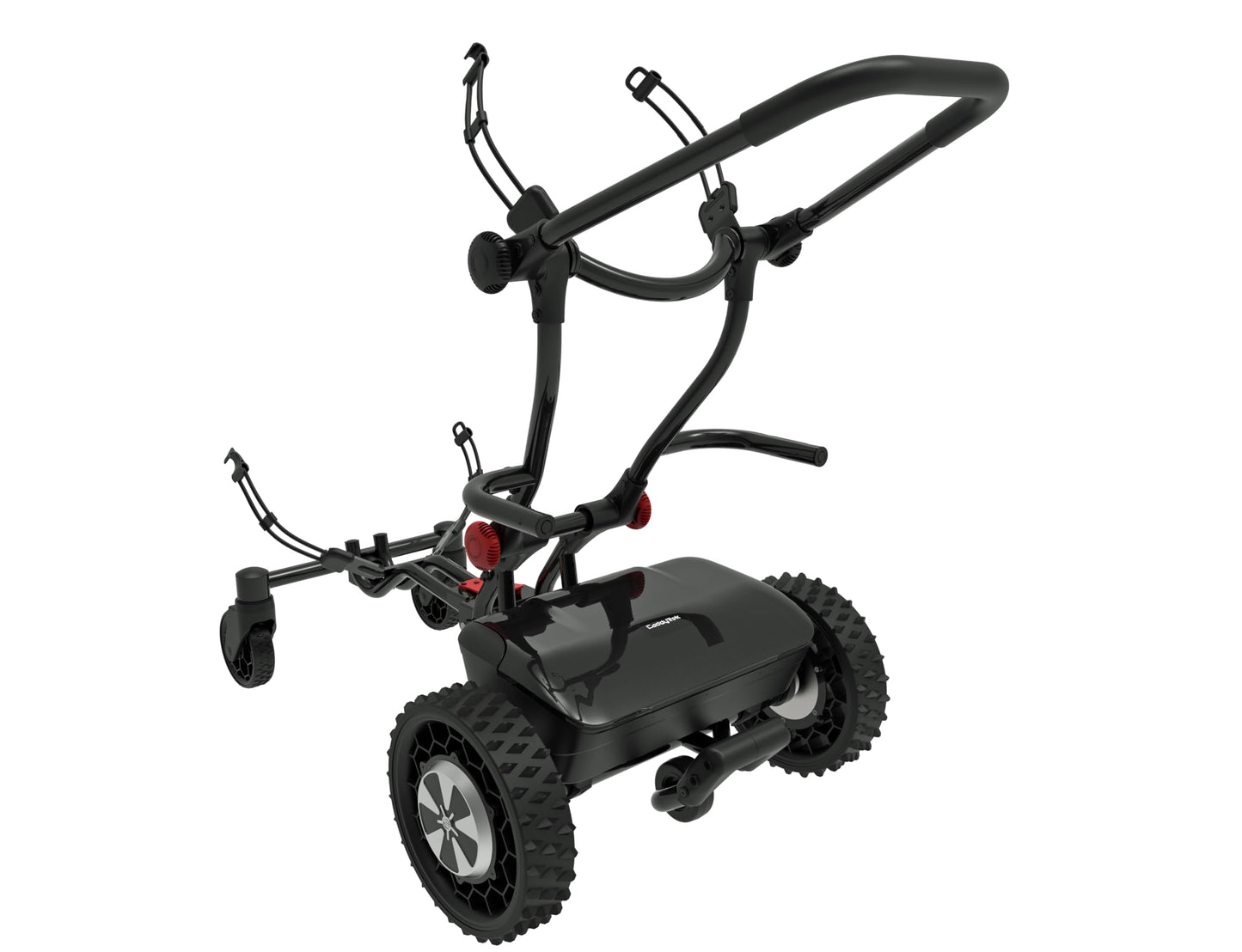 CaddyTrek R2 Black Remote Follow Golf Caddy