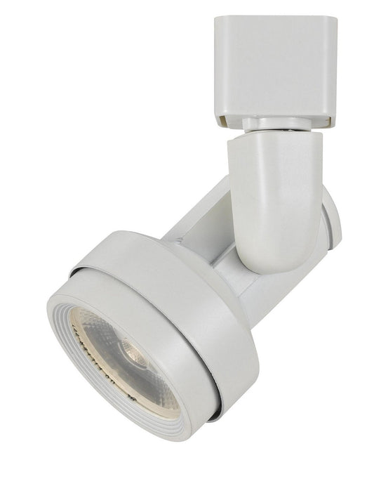 Cal Integrated LED Track Fixture, 10W, 3300K, 650 Lumen, Dimmable, Metal, 4.20x2.70x3.20, White,