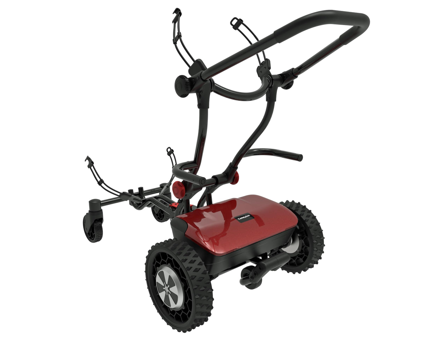 CaddyTrek R2 Follow Golf Caddy, Red