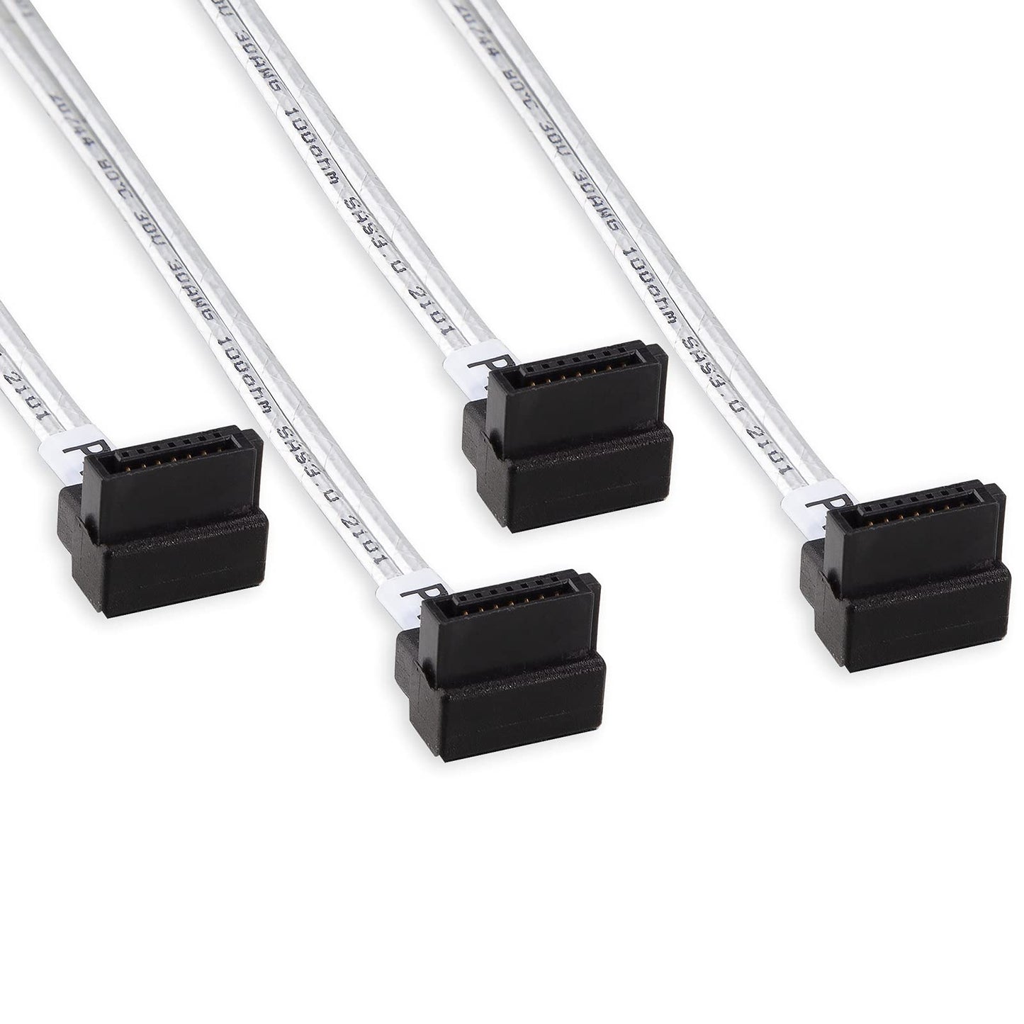 10Gtek Minisas Sff-8087 Fan-Out Cable Breakout To 4Xsata, 6Gbps High-Speed Cable For Raid Controllers, Servers & Storage Enclosu