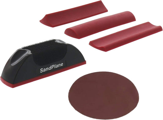Milescraft 1620 SandPlane - Hand Sanding Tool for Intricate Surfaces, 5"