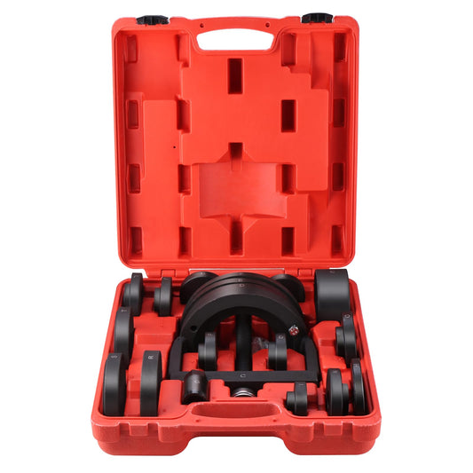 FreeTec Master Wheel Hub Removal Tool Set - C to U Sizes Back and Front Wheel Bearing Remover and Installer Tool Kit