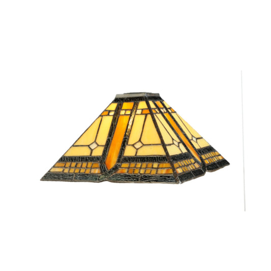 Meyda Tiffany Lighting 14in Width Metal Fixture Model 137958 Bronze/Dark