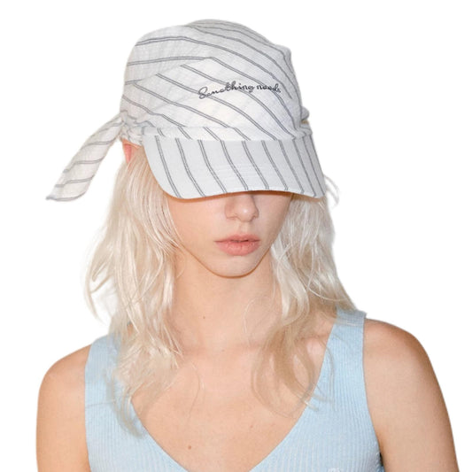 Y2K Bandana Hat for Women - Vintage Plaid Baseball Cap with Headscarf, Retro Summer Sun Visor Sporty Fashion Accessory