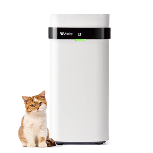 Airdog X5 Pet Air Purifier for Homes Covers Up to 1614 Ft², TPA Technology with Washable Filter, Air Quality Display, Quiet Sleep Mode,Air Purifier for Pet Hairs,Dander Odor Allergies
