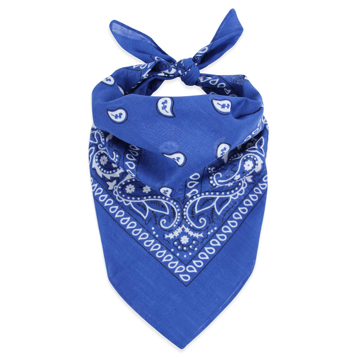 RIAH FASHION Fabric Face Cover Multi-Purpose Cotton Unisex Bandana - Mouth Shield Scarf Handkerchief, Headwear Balaclava Wrap