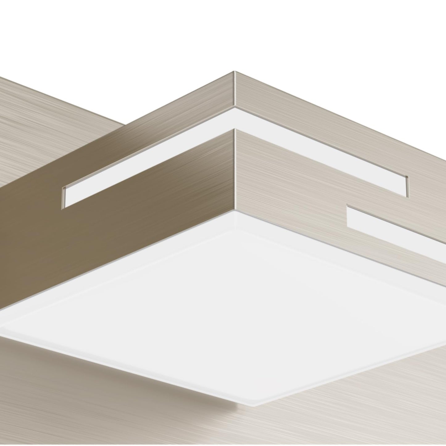 Lkhf Led Modern Bathroom Vanity Light Fixtures  3-Light 22-Inch Dimmable Brushed Nickel Vanity Lights For Bathroom Lighting Fixtures Over Mirror  With 350?Rotatable Acrylic Heads (Cool White 6000K)