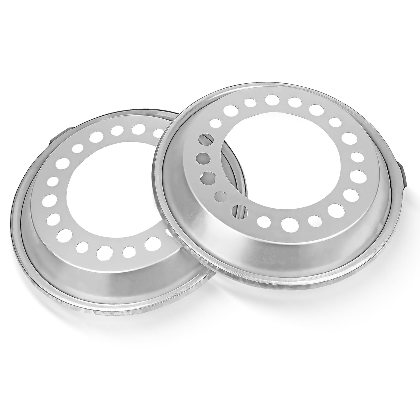 Dasbecan 2 Pcs Auto Steer Wheel Automatic Balancers Compatible with 22.5-24.5" Wheel, Centramatic Aluminum Wheel Balancers, Replace# 800-822